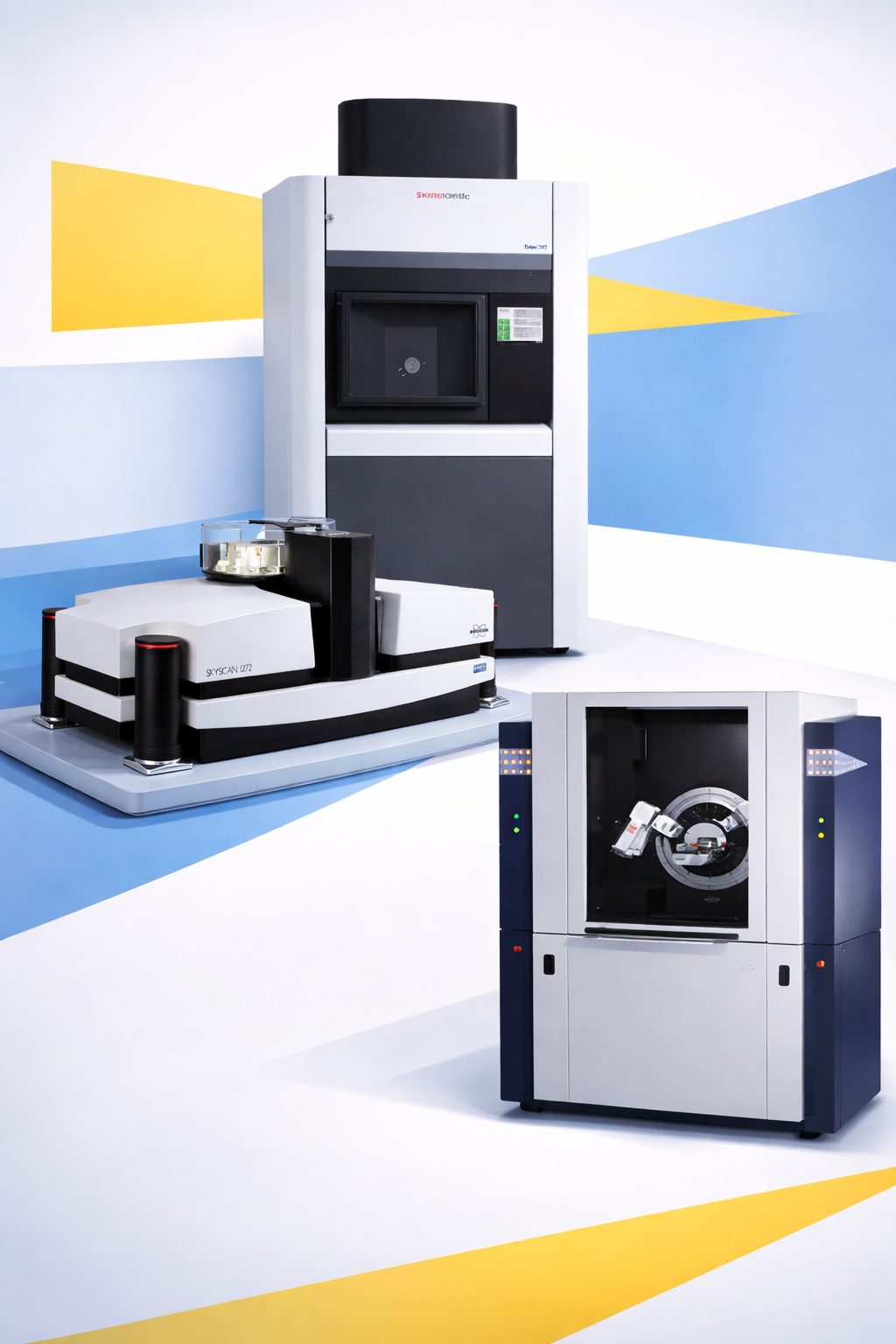 micro-ct, HrTEM, XRD